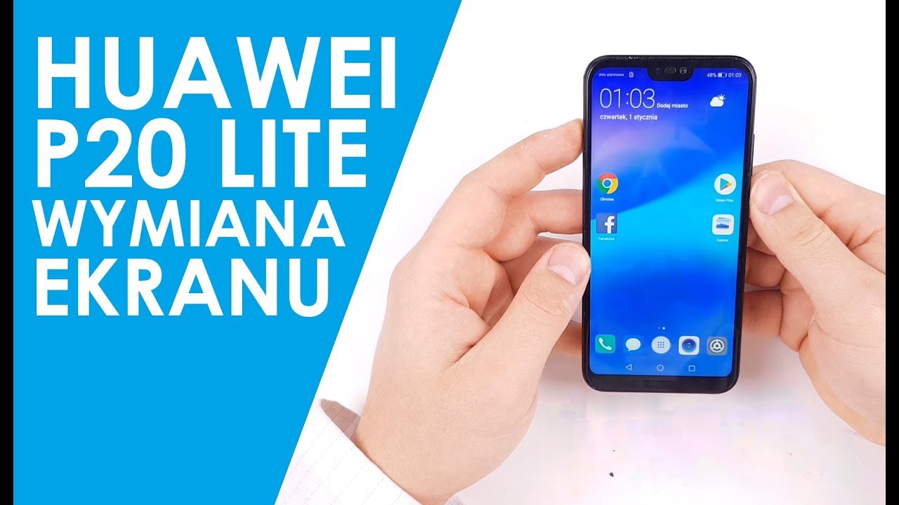 Huawei P20 Lite wymiana ekranu wyświetlacza LCD