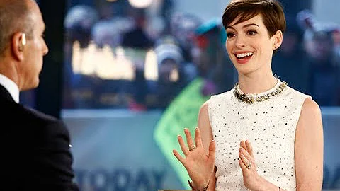 Anne Hathaway Owns Creepy Matt Lauer