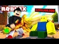ROBLOX NOOB vs THE MOST OVERPOWERED WEAPON! (Roblox Weapon Simulator)