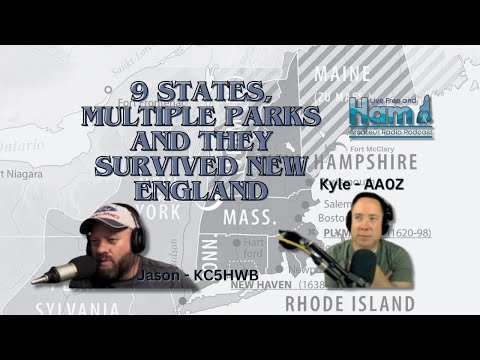 9 States, Multiple Parks and they survived New England