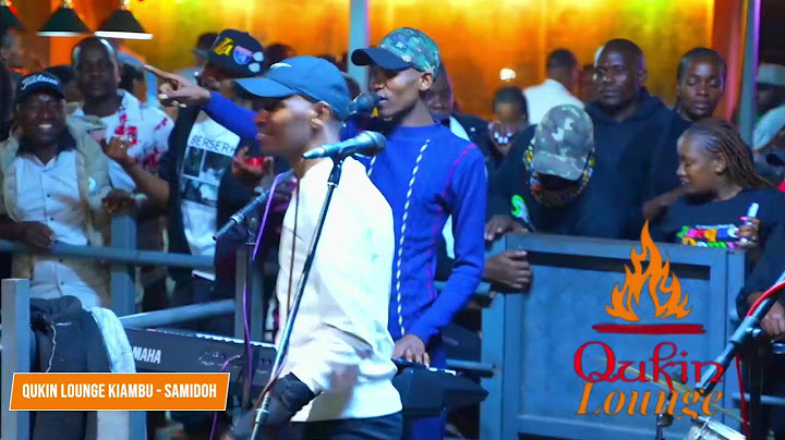 TOXIC LOVE LIVE BY SAMIDOH JAMHURI SHOW LIVE QUKIN KIAMBU