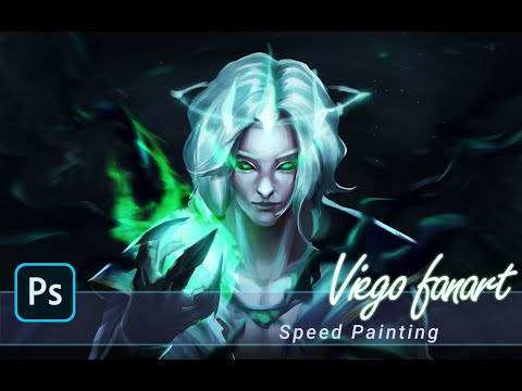 VIEGO - THE RUINED KING | League of Legends 【Painting Process】