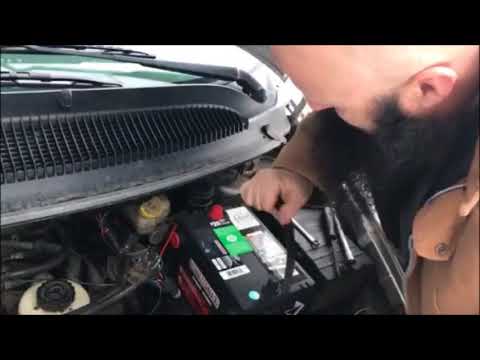Dodge Caravan Easy Battery Change. Van life - YouTube