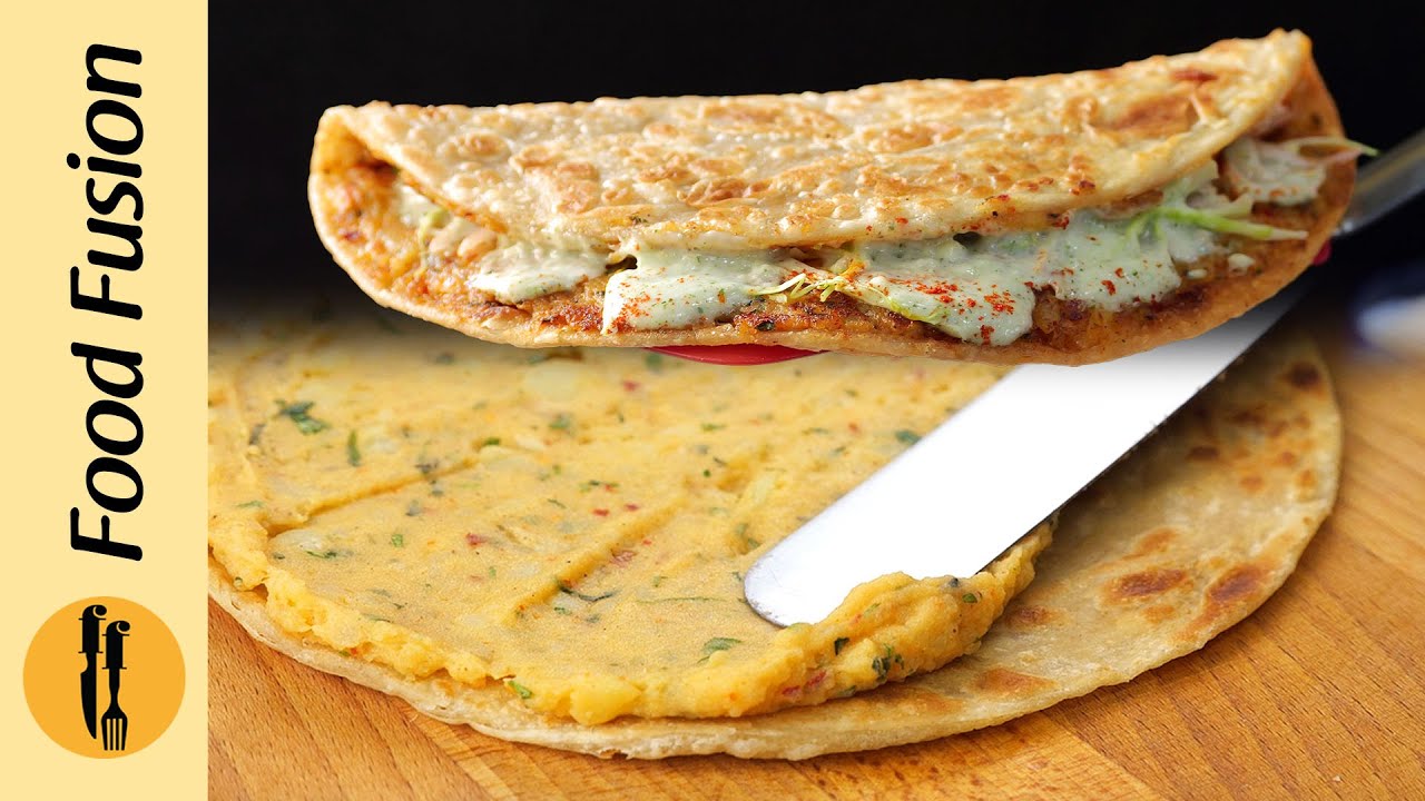 Paratha Aloo Wrap