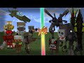 Scape and run parasites vs techguns  minecraft batallas de mods