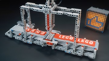 Waltzing Through the LEGO Factory - Music Version #lego #rollingmill #satisfying