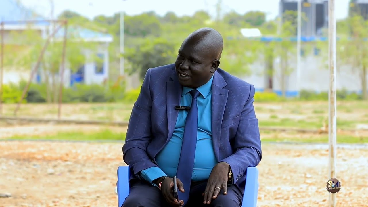 The director of Amonto Girls Academy Secondary Noble Arem Riak Jok