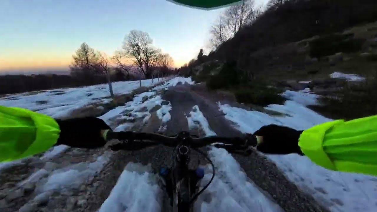 Valfredda sulla neve-Rientro su Venezia delle nevi-Dardago. Ep3 - 4k