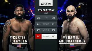 UFC 242: Blaydes vs. Abdurakhimov (Full Fight Highlights)