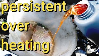pontiac aztek over heating