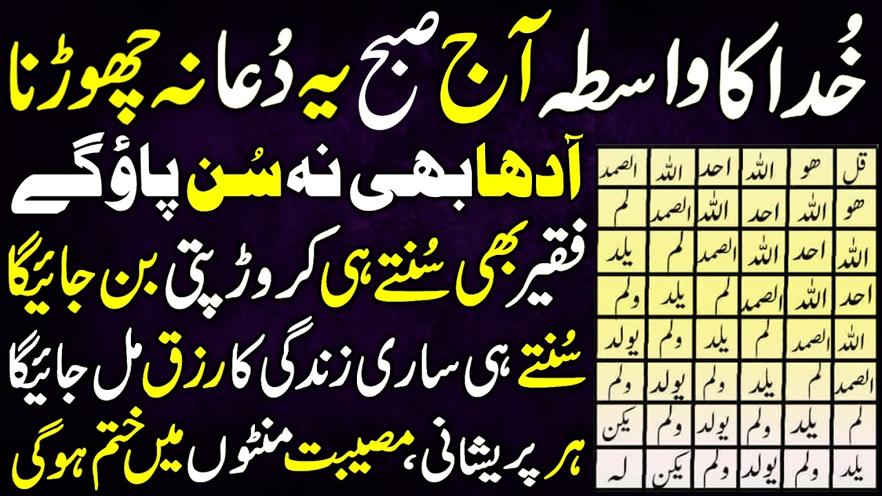 15 Muharram Ki Dua | 10 Minute Dua To Get Rich | Dolat Ki Barish Ki Dua | Wusat e Rizq Ka Wazifa