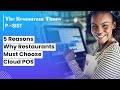 5 reasons why restaurants must choose cloud pos over traditional pos  the restaurant times