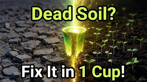 “This ONE CUP Revives Dead Soil INSTANTLY! (Powerful Homemade Liquid Every Gardener Needs)”