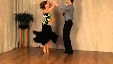 Tango Promenade Throwout To Underarm Turn - Ballroom Lesson, Mandy Carlisle #2498