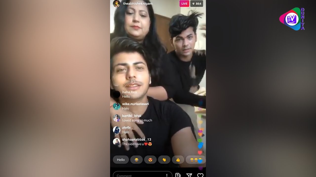 Siddharth, Abhishek & Vibha Nigam Live Video Chat With Fans...