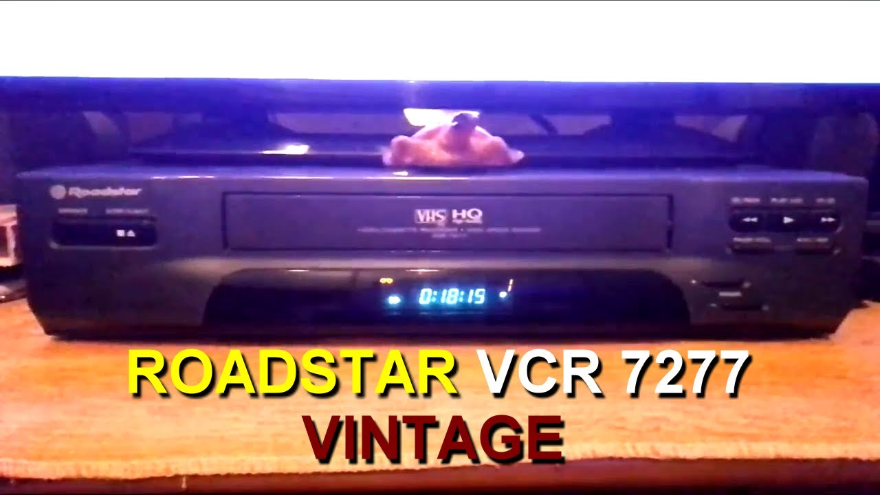 Roadstar VCR 7277. Funzionamento e recensione. Videoregistratore (NOSTALGIA VINTAGE) VHS (2 testine)