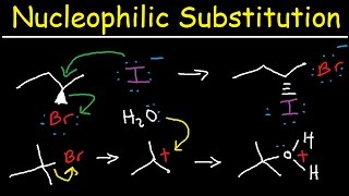 Nucleophilic Substitution Reactions - SN1 and SN2 Mechanism, Organic Chemistry
