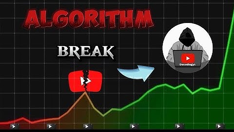 How @decodingyt ,@StepGrow ,@TubeSenseiofficial Grow : SECRET to grow and brake Algorithm