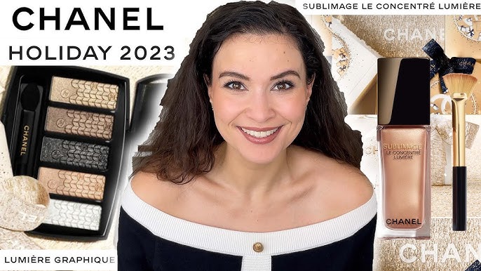 Chanel LUMIÈRE GRAPHIQUE EYESHADOW PALETTE 2023 - Review and