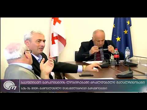 სააფთიაქო ნარკომანიის ლობირებაში ბრალდებული მაღალჩინოსნები