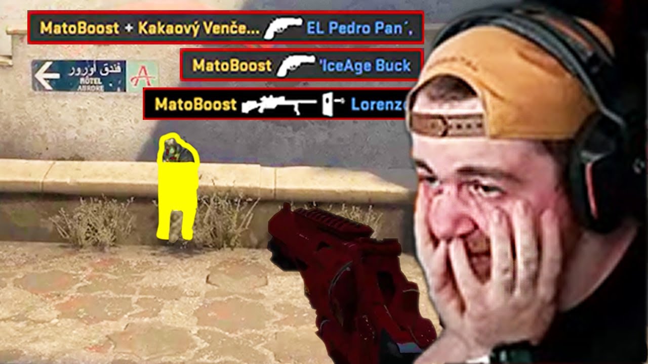 Maťo VYHRAL 1v5 s REVOLVEROM | Counter-Strike