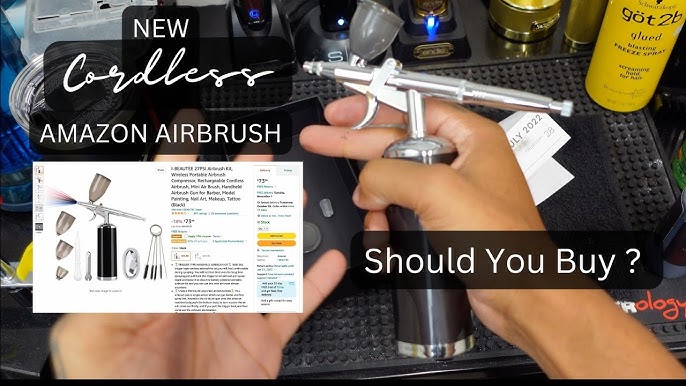 unboxing auto lock electric airbrush - the best airbrush for beginners?? 