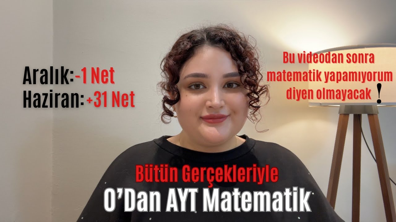 Bu Vidaodan Sonra AYT Matematik Yapamayan Kalmayacak❗️| 0’dan AYT Matematik Serüvenim #aytmatematik