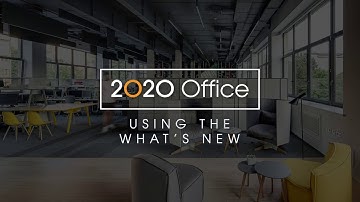 2020 Office Tutorials: Using the What
