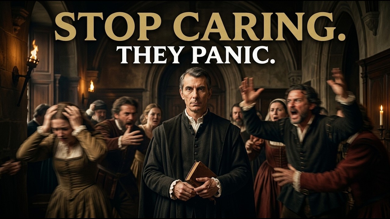 The Moment You Stop Caring, They Panic — Machiavelli