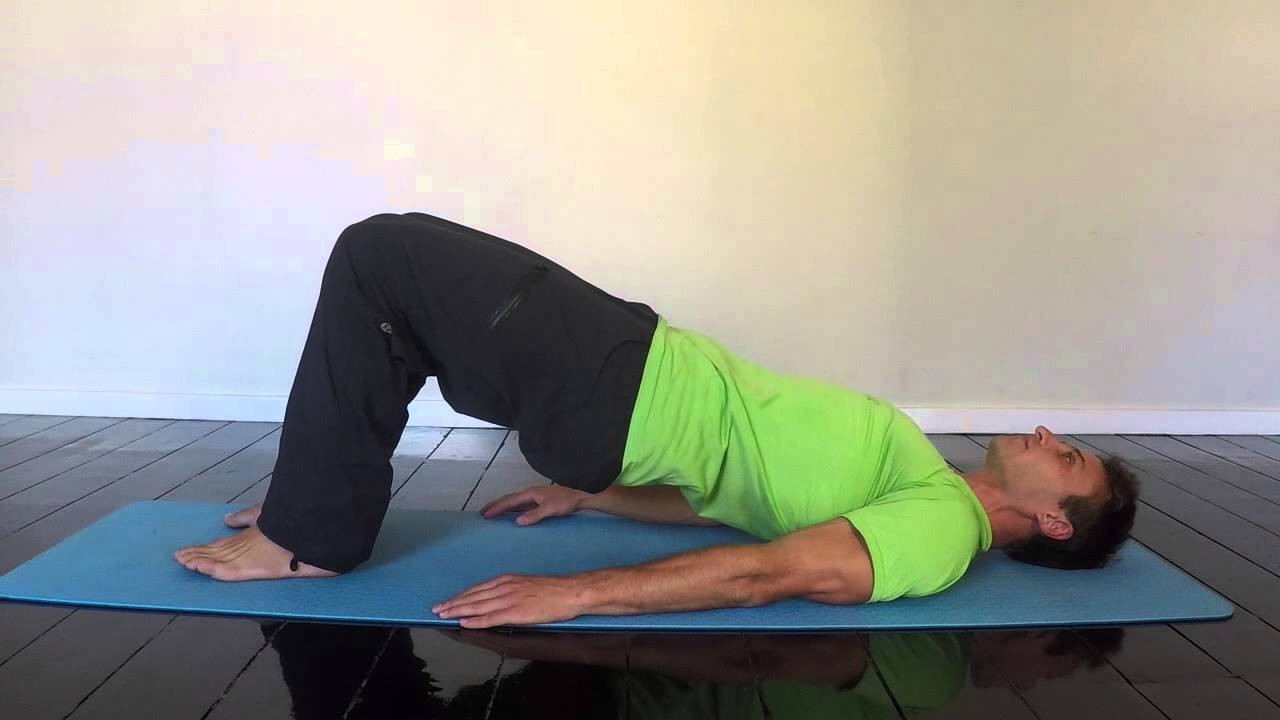 Pelvic Tilts & Bridge Beginners (lordotic posture type) YouTube