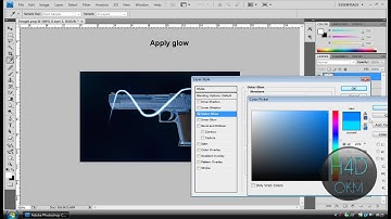 H4D Tutorial2 [HD] - Glowy Lines (Photoshop CS4/CS3)