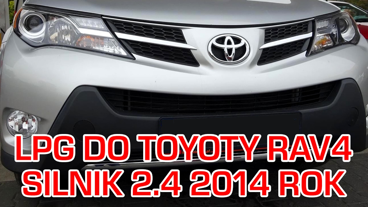 Montaż LPG Toyota Rav4 z 2.4 2014r w Energy Gaz Polska na