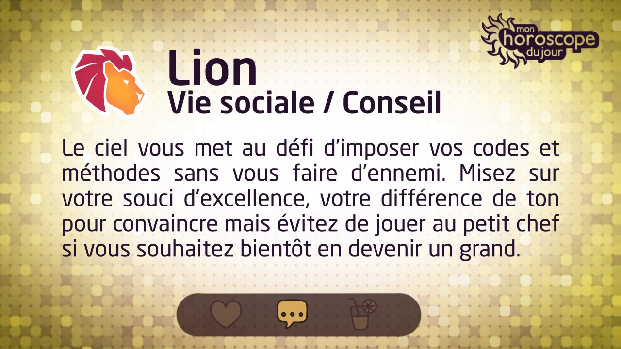 Horoscope du Lion du Printemps 2017 YouTube