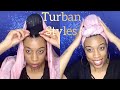 EASY TURBAN / HEADWRAP TUTORIAL