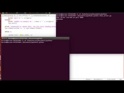 Python Chat Socket Program