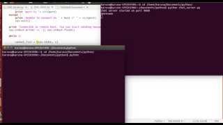 Python Chat Socket Program