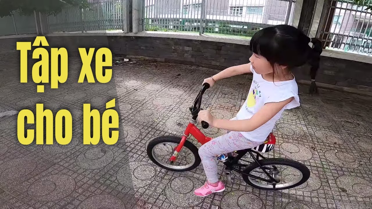 Cách tập đi xe đạp cho bé an toàn và hiệu quả