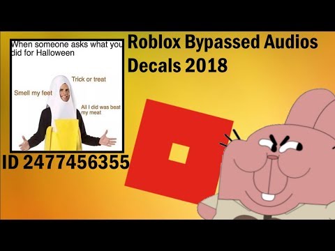 More Bypasses Roblox Bypassed Decals Audios 2018 Youtube - decals for roblox bypassed