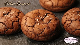 Recette de Cookies au Chocolat façon Brownies