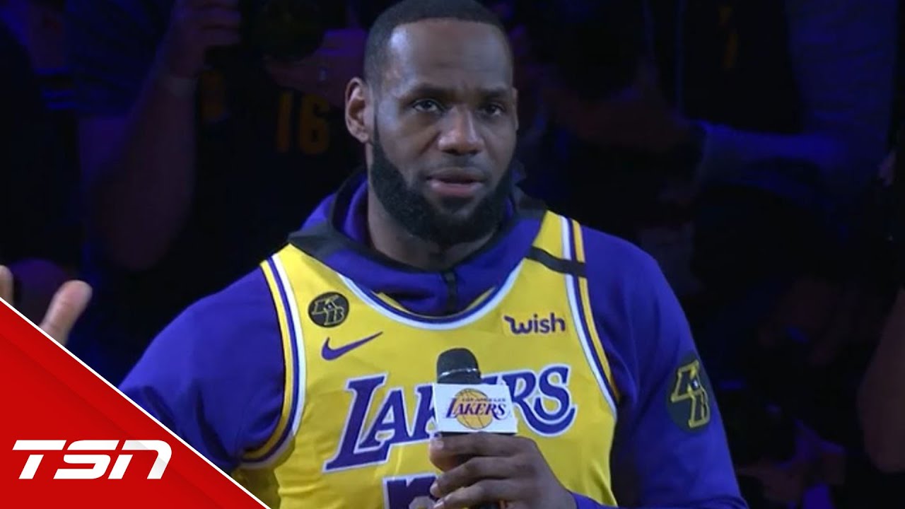 Lakers Highlights: Pregame Ceremony Honors LeBron James For