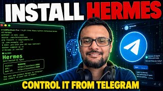 Self-Host Your Own AI Agent on Mac & Control It From Telegram (Hermes Setup)