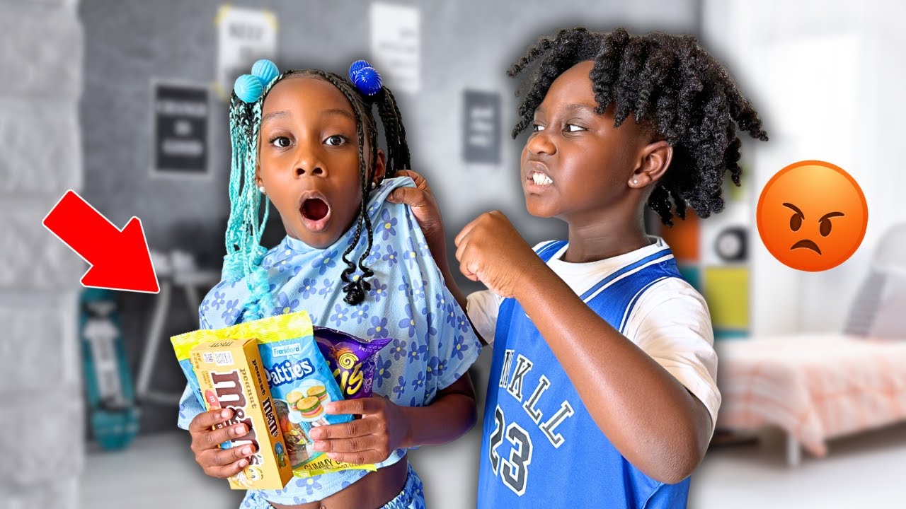 JEALOUS Sibling DESTROY Big Brother Snacks