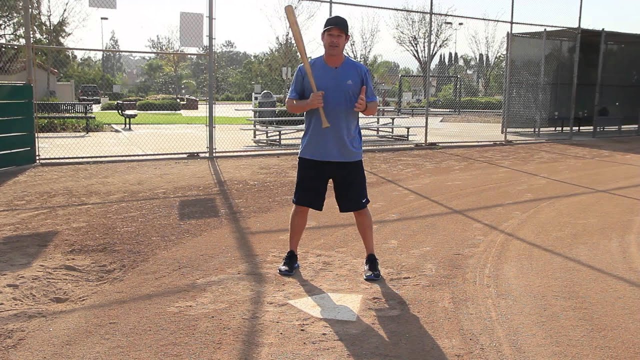 How To Hit A Baseball The Batting Stance YouTube