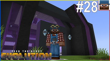 FTB Evolution #28 - Goo Automation with Just Dire Things