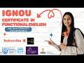IGNOU|Certificate in Functional English വഴി ആശയവിനിമയ കഴിവുകൾ മെച്ചപ്പെടുത്തൂ!📚✨help desk-7012461727