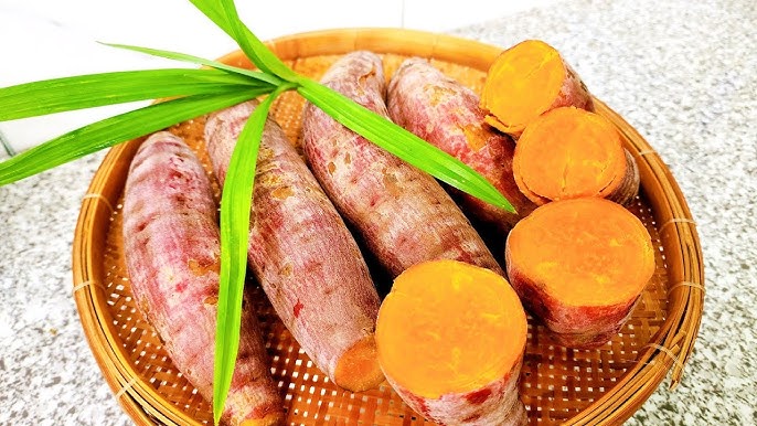 So sánh hương vị khoai lang luộc và khoai lang hấp