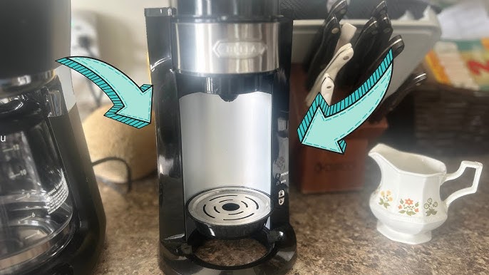 BELLA Single Serve Coffee Maker, Dual Brew, K-cup Compatible