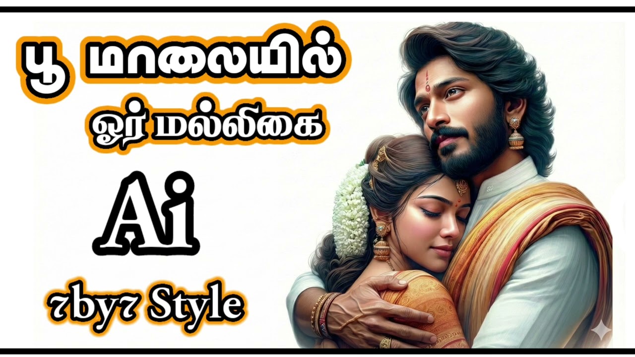 Poo Maalaiyil Or Malligai | Ai Remix Songs | Old Tamil Songs | 7by7 Music Style 