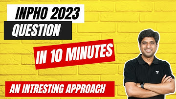 Trick to Solve INPHO Question in 10 Minutes | Mohit Bharagava Sir | Kota Pulse By Unacademy