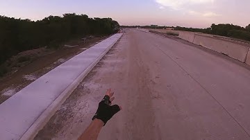 I-35 Expansion Project Progress in Gainesville, TX as of 6/23/2022 with Amputee Cyclist Aaron Smith